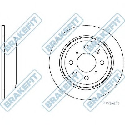 Тормозной диск Brake Fit APEC braking купить