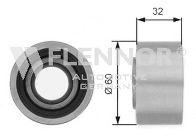 Паразитный / Ведущий ролик, зубчатый ремень FLENNOR купить