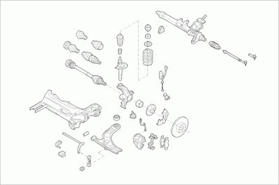 Рулевое управление; Подвеска колеса ZF Parts купить