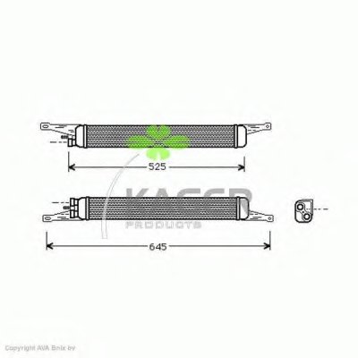 масляный радиатор, двигательное масло KAGER купить