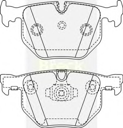 Комплект тормозных колодок, дисковый тормоз BRECK купить