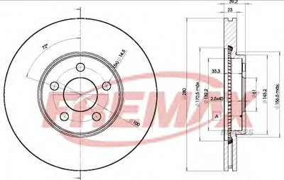 Тормозной диск Premium Carbon + FREMAX купить