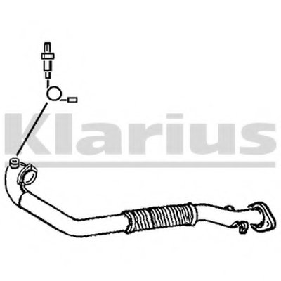 Труба выхлопного газа KLARIUS купить