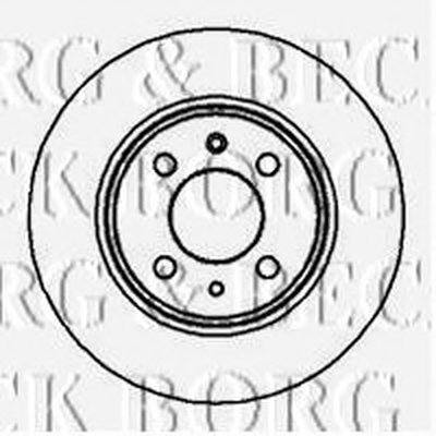Тормозной диск BORG & BECK купить