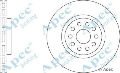 Тормозной диск APEC braking купить