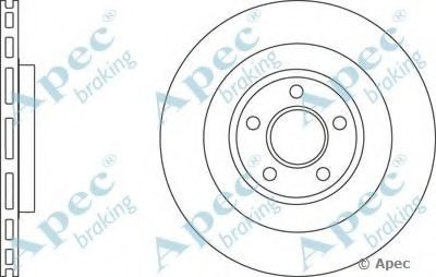 Тормозной диск APEC braking купить