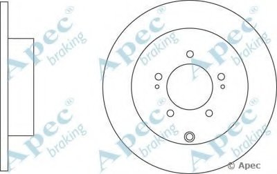 Тормозной диск APEC braking купить