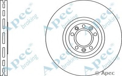 Тормозной диск APEC braking купить