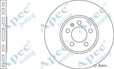 Тормозной диск APEC braking купить