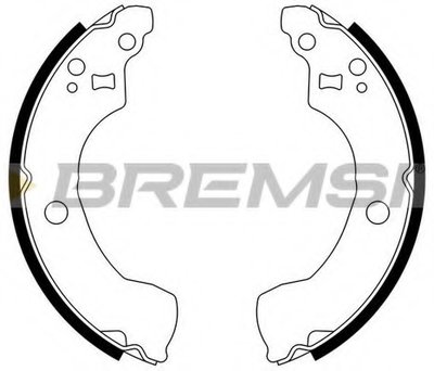 Комплект тормозных колодок BREMSI купить