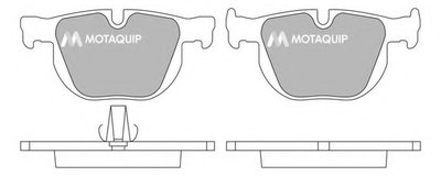 Комплект тормозных колодок, дисковый тормоз MOTAQUIP купить