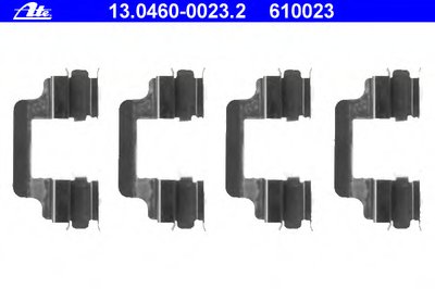 Комплектующие, колодки дискового тормоза ATE Придбати