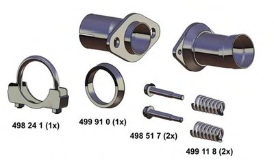 Рем. комплект, труба выхлопного газа Set ERNST купить