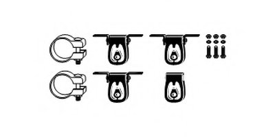 Монтажный комплект, система выпуска HJS купить