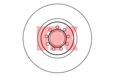 Тормозной диск NK купить