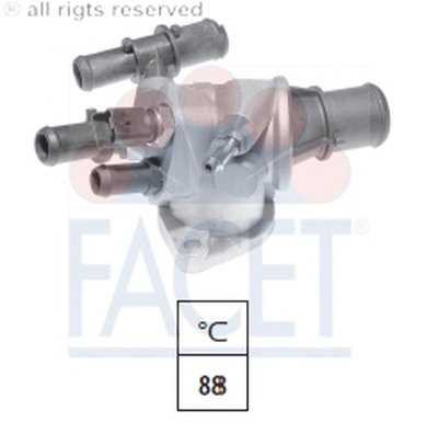 Термостат, охлаждающая жидкость FACET купить
