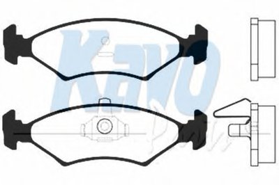 Комплект тормозных колодок, дисковый тормоз MK KASHIYAMA KAVO PARTS купить