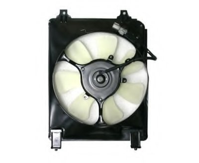 Вентилятор радиатора Honda Civic 1.4/1.8 05- (с диффузором)