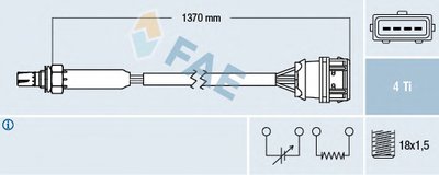 Лямда-зонд FAE купить