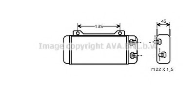 масляный радиатор, двигательное масло AVA QUALITY COOLING купить