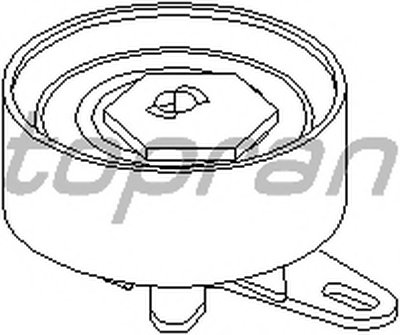 Натяжной ролик, ремень ГРМ TOPRAN купить
