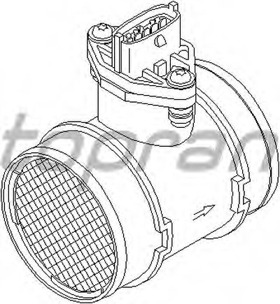 Расходомер воздуха TOPRAN купить