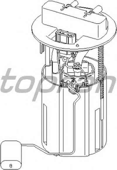Топливный насос TOPRAN купить