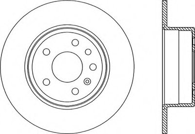 Тормозной диск ADAPTIVE OPEN PARTS купить