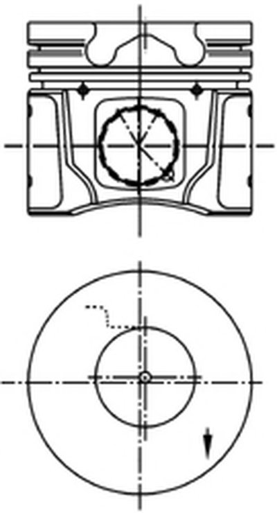 Поршень KOLBENSCHMIDT купить