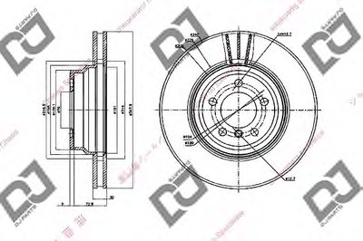 Тормозной диск DJ PARTS купить