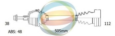 Приводной вал ODM-MULTIPARTS купить