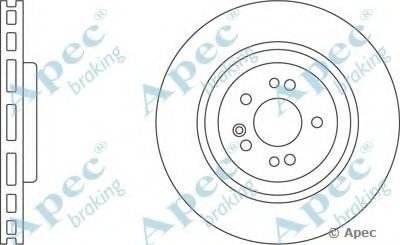 Тормозной диск APEC braking купить