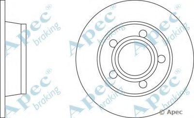 Тормозной диск APEC braking купить