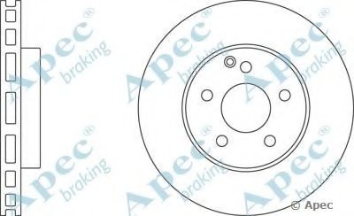 Тормозной диск APEC braking купить