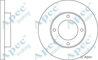 Тормозной диск APEC braking купить