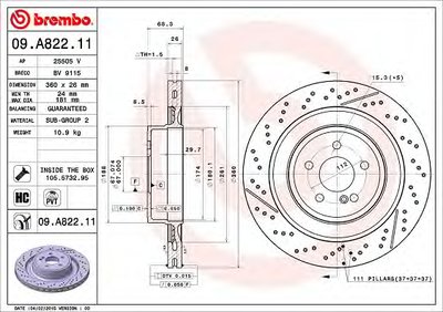 Тормозной диск COATED DISC LINE AP купить