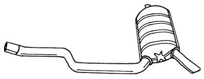 Глушитель выхлопных газов конечный AKS DASIS купить