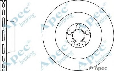 Тормозной диск APEC braking купить