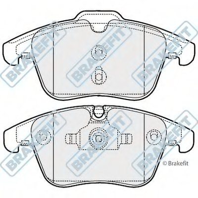 Комплект тормозных колодок, дисковый тормоз Brake Fit APEC braking купить