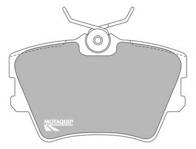 Комплект тормозных колодок, дисковый тормоз MOTAQUIP купить