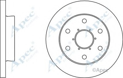 Тормозной диск APEC braking купить