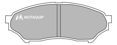 Комплект тормозных колодок, дисковый тормоз MOTAQUIP купить