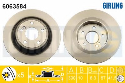 Тормозной диск GIRLING купить