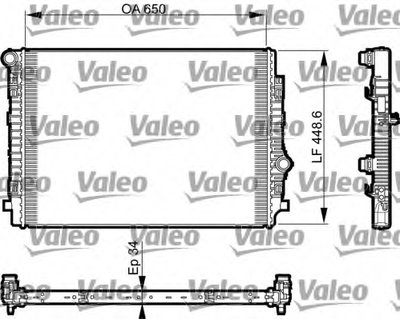 Радиатор охлаждения Audi A3/Q3/Seat Leon/Skoda Kodiaq/Octavia 2.0TDI 12-/VW Golf/Passat 14-