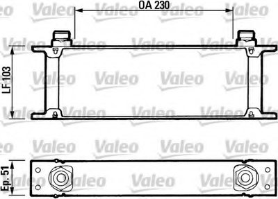 масляный радиатор, двигательное масло VALEO купить