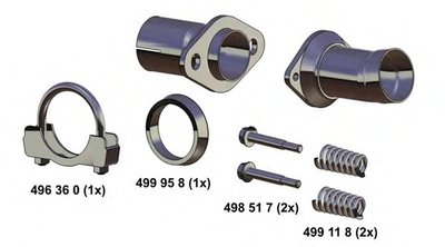 Рем. комплект, труба выхлопного газа Set ERNST купить