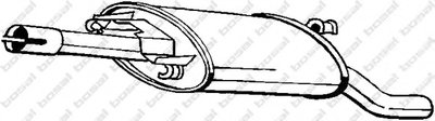 Глушитель выхлопных газов конечный BOSAL купить