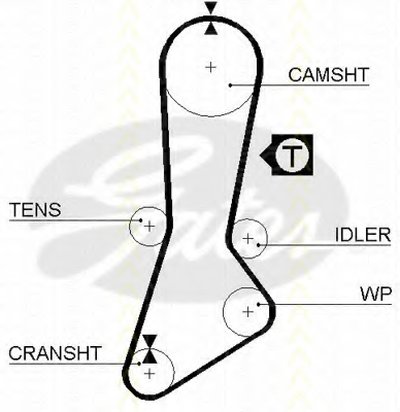 Ремень ГРМ TRISCAN купить