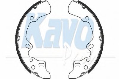 Комплект тормозных колодок MK KASHIYAMA KAVO PARTS купить