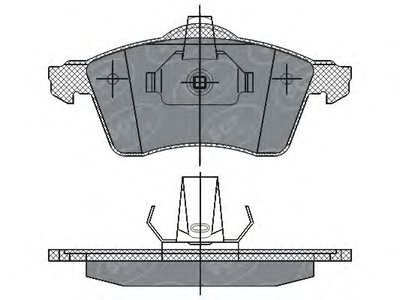 Комплект тормозных колодок, дисковый тормоз SCT Germany купить